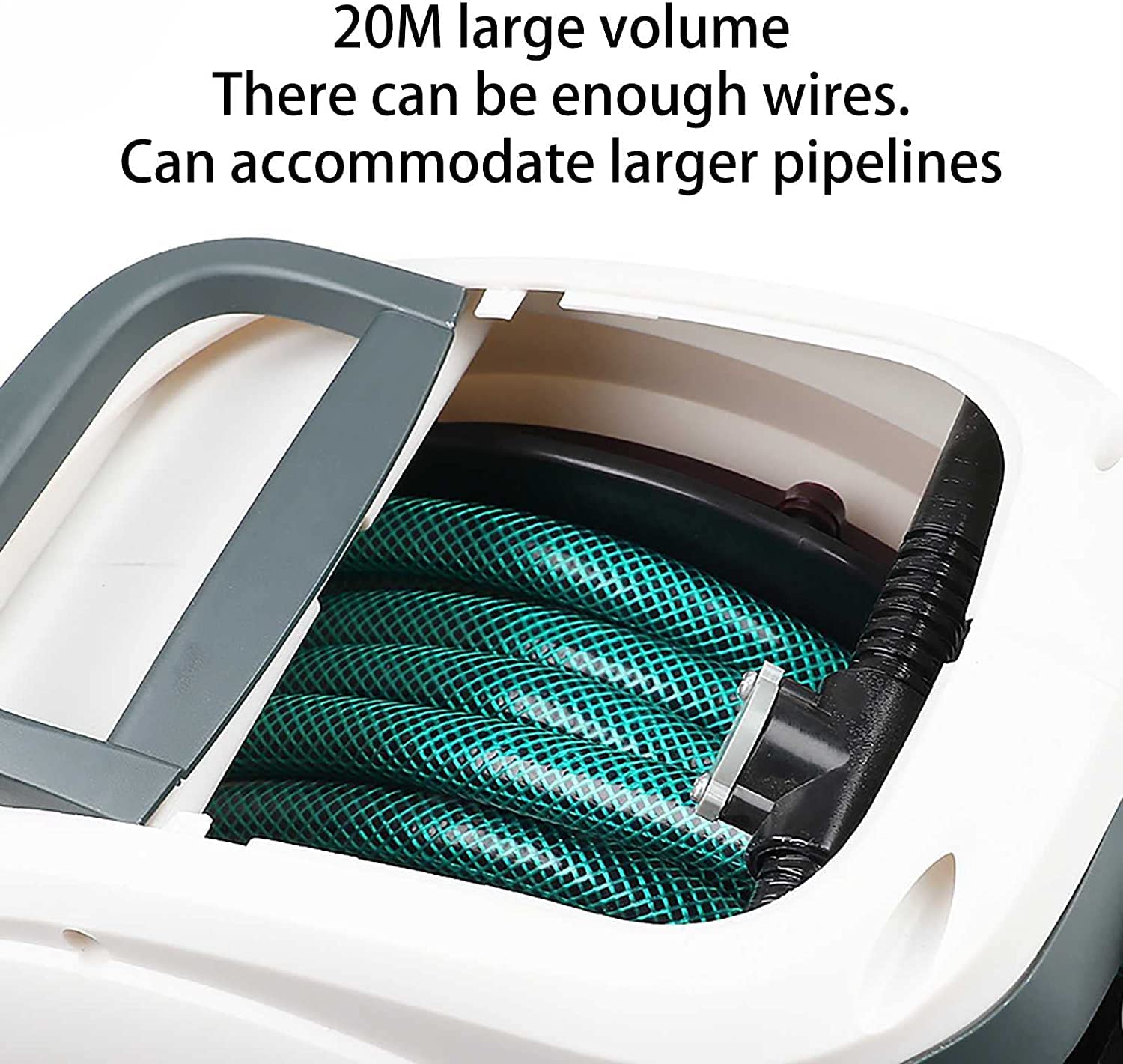 Amazon | 散水ホース 洗車ホース 20m ホース エアホースリール